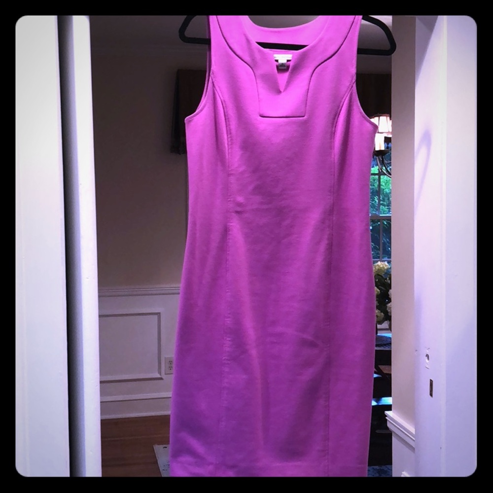 Banana Republic Dress Fuchsia Pink Dress - Size 12